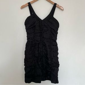 Urban Outfitters Kimchi Blue Ruched Black Dress Size 2